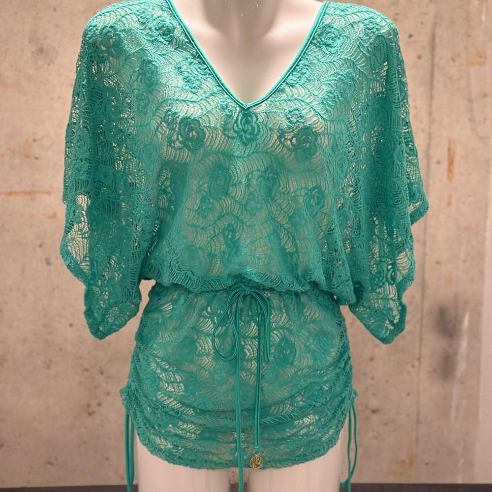 Luli Fama Aqua Lace Swim Coverup - Picture 2 of 3